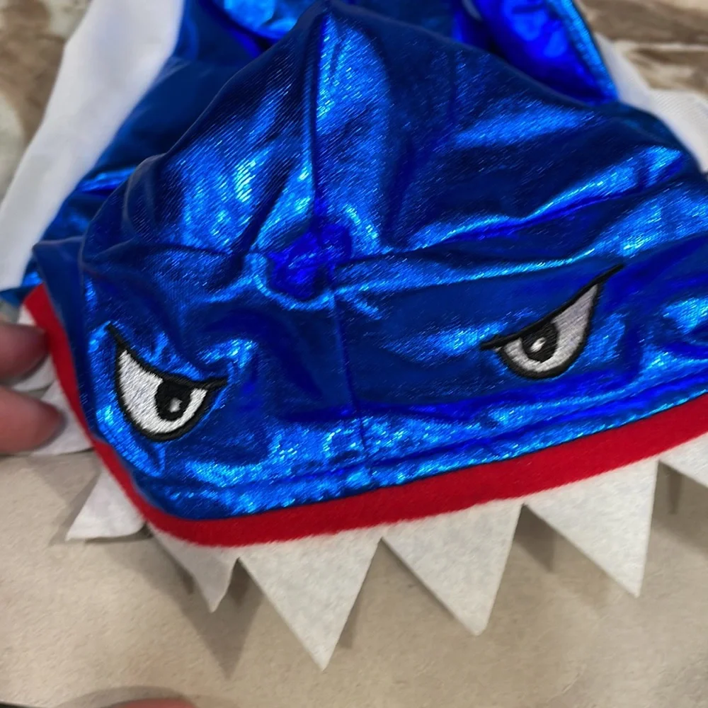 Killer SHARK Halloween Dog Cat Pet Costume - Size S Small Vibrant Life NEW